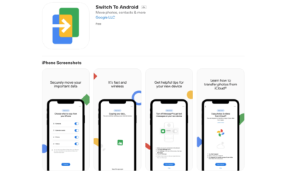Google helpottaa vaihtoa iOS:stä Androidiin uudella sovelluksella